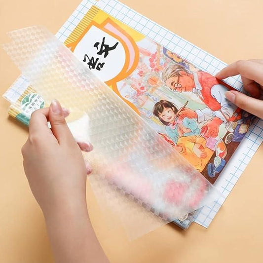 Self-Adhesive Transparent Books Cover (3 Different Size-30 Pcs)